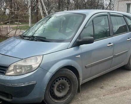 Синий Рено Megane Scenic, объемом двигателя 1.9 л и пробегом 333 тыс. км за 4300 $, фото 1 на Automoto.ua