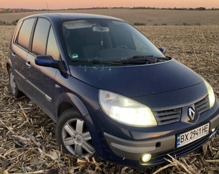 Синий Рено Megane Scenic, объемом двигателя 1.5 л и пробегом 267 тыс. км за 3800 $, фото 1 на Automoto.ua