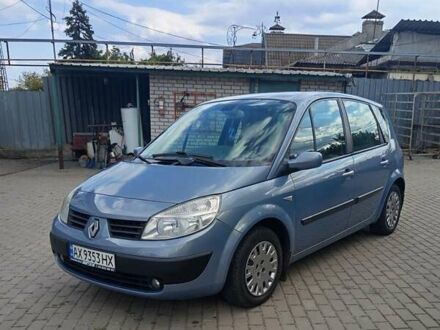 Рено Megane Scenic 2005 в Харькове на Automoto.ua Синий Рено Megane Scenic, объемом двигателя 1.6 л и пробегом 175 тыс. км за 4950 $, фото 1 на Automoto.ua