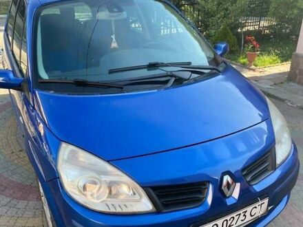 Рено Megane Scenic 2007 в Подгайцах на Automoto.ua Синий Рено Megane Scenic, объемом двигателя 1.6 л и пробегом 259 тыс. км за 5800 $, фото 1 на Automoto.ua