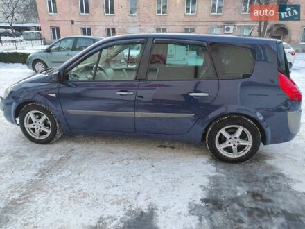 Рено Megane Scenic 2008 у Кременчуге на Automoto.ua Синій Рено Megane Scenic, об'ємом двигуна 2 л та пробігом 266 тис. км за 5400 $, фото 1 на Automoto.ua