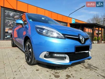Синий Рено Megane Scenic, объемом двигателя 1.5 л и пробегом 229 тыс. км за 8500 $, фото 1 на Automoto.ua