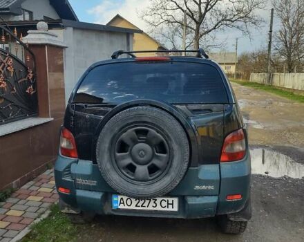 Зеленый Рено Megane Scenic, объемом двигателя 1.9 л и пробегом 238 тыс. км за 4400 $, фото 3 на Automoto.ua