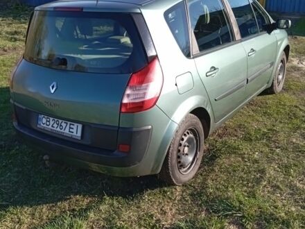 Зелений Рено Megane Scenic, об'ємом двигуна 1.6 л та пробігом 137 тис. км за 4500 $, фото 1 на Automoto.ua