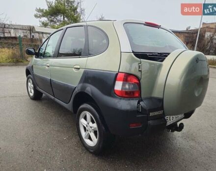 Зеленый Рено Scenic RX4, объемом двигателя 1.6 л и пробегом 225 тыс. км за 3700 $, фото 3 на Automoto.ua