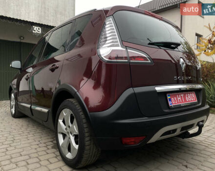 Красный Рено Scenic XMOD, объемом двигателя 1.5 л и пробегом 227 тыс. км за 9400 $, фото 16 на Automoto.ua