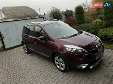 Червоний Рено Scenic XMOD, об'ємом двигуна 1.5 л та пробігом 227 тис. км за 9400 $, фото 1 на Automoto.ua