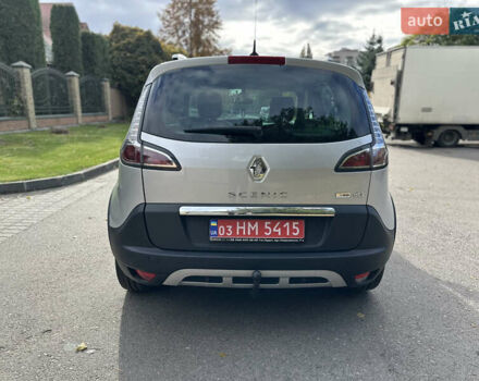 Серый Рено Scenic XMOD, объемом двигателя 1.5 л и пробегом 201 тыс. км за 10600 $, фото 5 на Automoto.ua