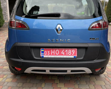 Синий Рено Scenic XMOD, объемом двигателя 1.5 л и пробегом 231 тыс. км за 9650 $, фото 9 на Automoto.ua