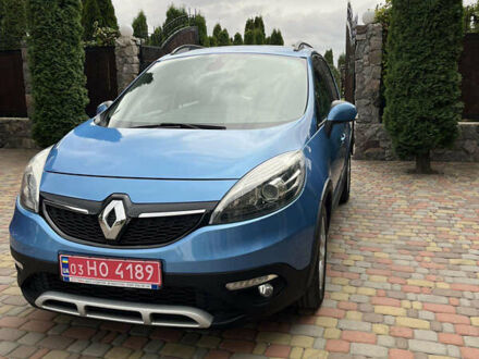 Синий Рено Scenic XMOD, объемом двигателя 1.5 л и пробегом 231 тыс. км за 9650 $, фото 1 на Automoto.ua