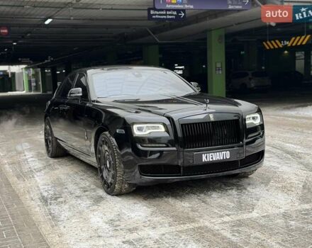 Черный Ролс Ройс Гост, объемом двигателя 6.59 л и пробегом 79 тыс. км за 180000 $, фото 1 на Automoto.ua