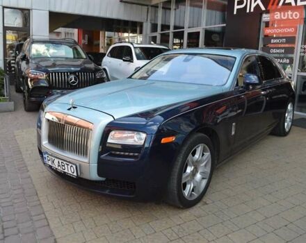 Синій Ролс Ройс Ghost, об'ємом двигуна 6.6 л та пробігом 147 тис. км за 117000 $, фото 1 на Automoto.ua