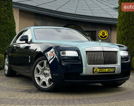 Синій Ролс Ройс Ghost, об'ємом двигуна 6.59 л та пробігом 140 тис. км за 116000 $, фото 1 на Automoto.ua