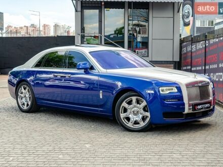 Синій Ролс Ройс Ghost, об'ємом двигуна 6.6 л та пробігом 45 тис. км за 115000 $, фото 1 на Automoto.ua