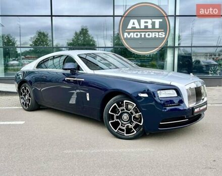 Синий Ролс Ройс Wraith, объемом двигателя 6.59 л и пробегом 25 тыс. км за 249999 $, фото 2 на Automoto.ua
