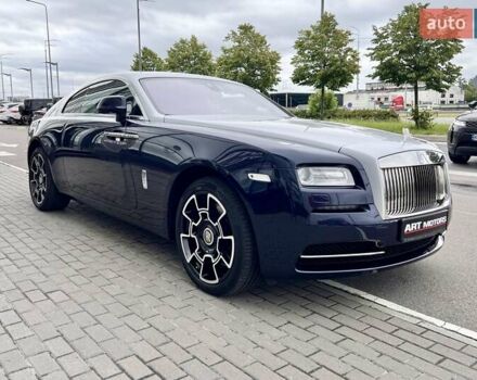 Синий Ролс Ройс Wraith, объемом двигателя 6.59 л и пробегом 25 тыс. км за 249999 $, фото 8 на Automoto.ua