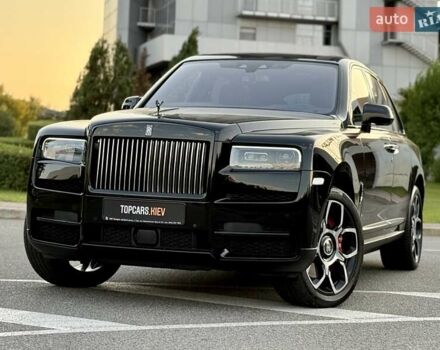 Черный Ролс Ройс Cullinan, объемом двигателя 6.75 л и пробегом 47 тыс. км за 419900 $, фото 1 на Automoto.ua