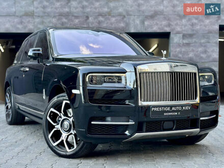 Ролс Ройс Cullinan 2019 у Києві на Automoto.ua Чорний Ролс Ройс Cullinan, об'ємом двигуна 6.75 л та пробігом 81 тис. км за 329000 $, фото 1 на Automoto.ua