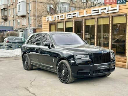 Черный Ролс Ройс Cullinan, объемом двигателя 6.75 л и пробегом 63 тыс. км за 335000 $, фото 1 на Automoto.ua