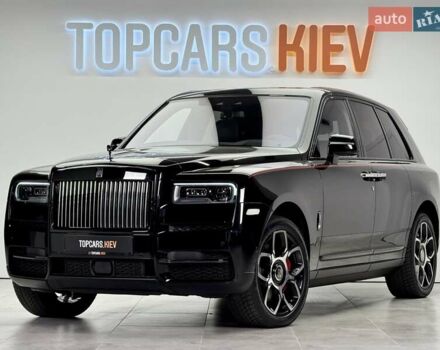 Черный Ролс Ройс Cullinan, объемом двигателя 6.75 л и пробегом 47 тыс. км за 440000 $, фото 1 на Automoto.ua
