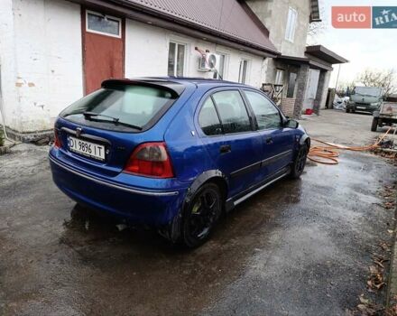 Синий Ровер 200, объемом двигателя 1.4 л и пробегом 235 тыс. км за 1300 $, фото 2 на Automoto.ua