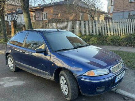 Синий Ровер 200, объемом двигателя 1.4 л и пробегом 240 тыс. км за 1500 $, фото 1 на Automoto.ua