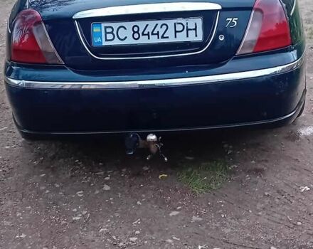 Синий Ровер 75, объемом двигателя 2 л и пробегом 450 тыс. км за 3000 $, фото 1 на Automoto.ua