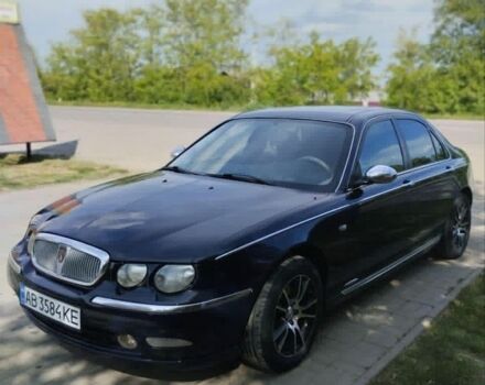 Синий Ровер 75, объемом двигателя 2.5 л и пробегом 158 тыс. км за 3500 $, фото 1 на Automoto.ua