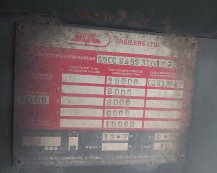 Сірий СДЦ Trailers Ltd, об'ємом двигуна 0 л та пробігом 300 тис. км за 15000 $, фото 9 на Automoto.ua