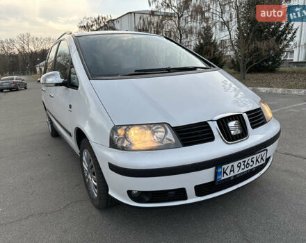 Белый Сеат Альхамбра, объемом двигателя 1.8 л и пробегом 320 тыс. км за 6500 $, фото 13 на Automoto.ua