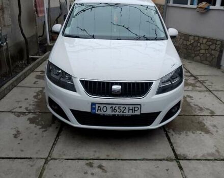 Белый Сеат Альхамбра, объемом двигателя 1.97 л и пробегом 176 тыс. км за 14700 $, фото 1 на Automoto.ua