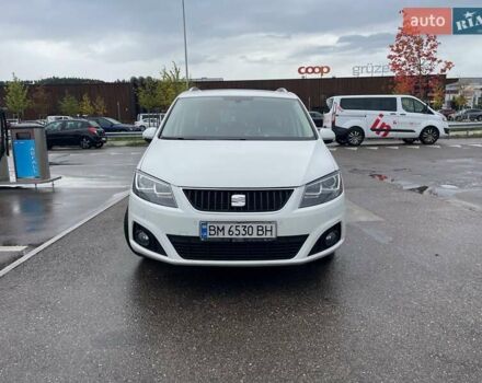 Белый Сеат Альхамбра, объемом двигателя 1.97 л и пробегом 70 тыс. км за 23000 $, фото 9 на Automoto.ua