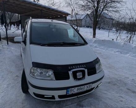 Белый Сеат Альхамбра, объемом двигателя 1.9 л и пробегом 320 тыс. км за 3500 $, фото 1 на Automoto.ua