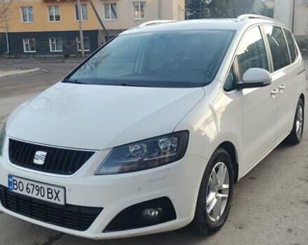 Белый Сеат Альхамбра, объемом двигателя 2 л и пробегом 233 тыс. км за 11800 $, фото 1 на Automoto.ua