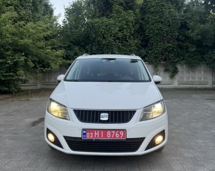 Білий Сеат Альхамбра, об'ємом двигуна 2 л та пробігом 220 тис. км за 12750 $, фото 1 на Automoto.ua