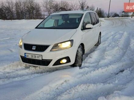 Білий Сеат Альхамбра, об'ємом двигуна 1.97 л та пробігом 217 тис. км за 12999 $, фото 1 на Automoto.ua