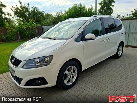 Білий Сеат Альхамбра, об'ємом двигуна 2 л та пробігом 350 тис. км за 13200 $, фото 1 на Automoto.ua