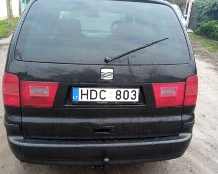 Черный Сеат Альхамбра, объемом двигателя 1.9 л и пробегом 370 тыс. км за 2839 $, фото 4 на Automoto.ua