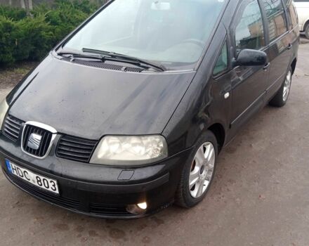 Черный Сеат Альхамбра, объемом двигателя 1.9 л и пробегом 370 тыс. км за 2839 $, фото 6 на Automoto.ua