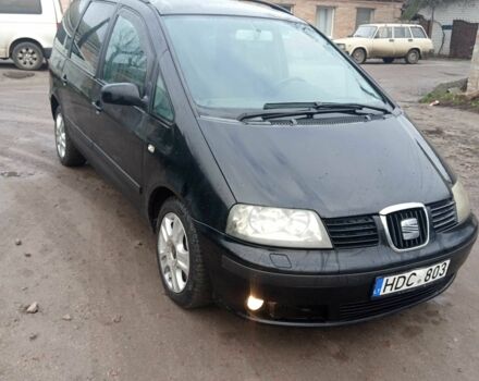 Черный Сеат Альхамбра, объемом двигателя 1.9 л и пробегом 370 тыс. км за 2839 $, фото 1 на Automoto.ua