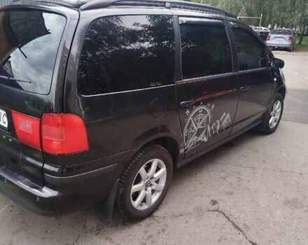 Чорний Сеат Альхамбра, об'ємом двигуна 2 л та пробігом 315 тис. км за 6200 $, фото 2 на Automoto.ua