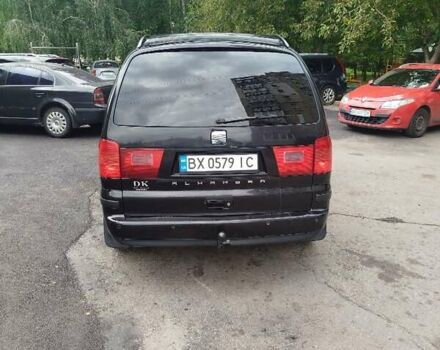 Чорний Сеат Альхамбра, об'ємом двигуна 2 л та пробігом 315 тис. км за 6200 $, фото 8 на Automoto.ua