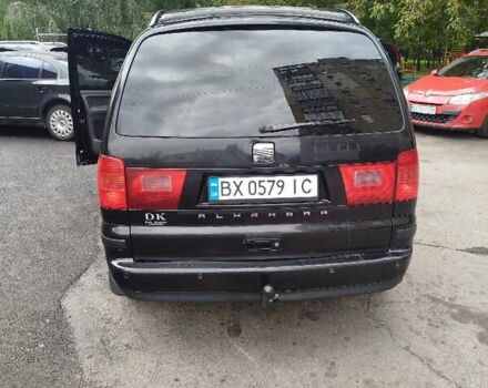 Чорний Сеат Альхамбра, об'ємом двигуна 2 л та пробігом 315 тис. км за 6200 $, фото 9 на Automoto.ua
