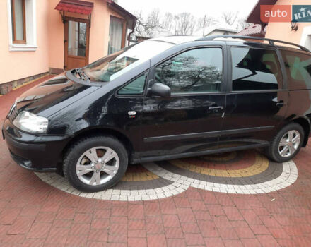 Черный Сеат Альхамбра, объемом двигателя 2 л и пробегом 224 тыс. км за 6700 $, фото 1 на Automoto.ua