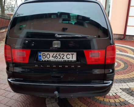 Черный Сеат Альхамбра, объемом двигателя 2 л и пробегом 224 тыс. км за 6700 $, фото 2 на Automoto.ua