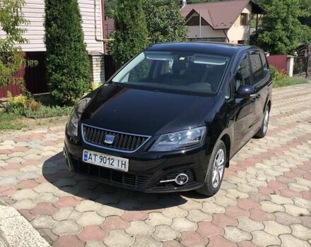 Чорний Сеат Альхамбра, об'ємом двигуна 1.39 л та пробігом 180 тис. км за 8800 $, фото 1 на Automoto.ua