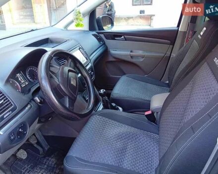 Черный Сеат Альхамбра, объемом двигателя 1.97 л и пробегом 270 тыс. км за 10300 $, фото 5 на Automoto.ua