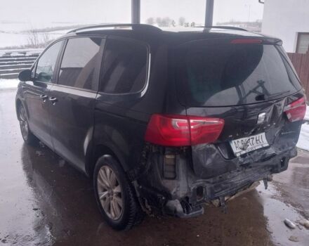 Черный Сеат Альхамбра, объемом двигателя 2 л и пробегом 302 тыс. км за 8500 $, фото 4 на Automoto.ua