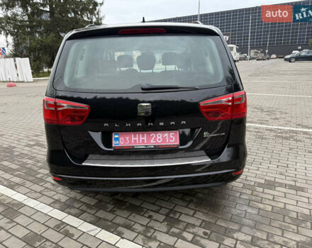 Чорний Сеат Альхамбра, об'ємом двигуна 2 л та пробігом 193 тис. км за 13399 $, фото 9 на Automoto.ua