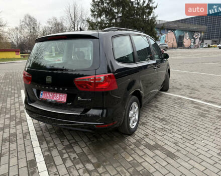 Чорний Сеат Альхамбра, об'ємом двигуна 2 л та пробігом 193 тис. км за 13399 $, фото 8 на Automoto.ua